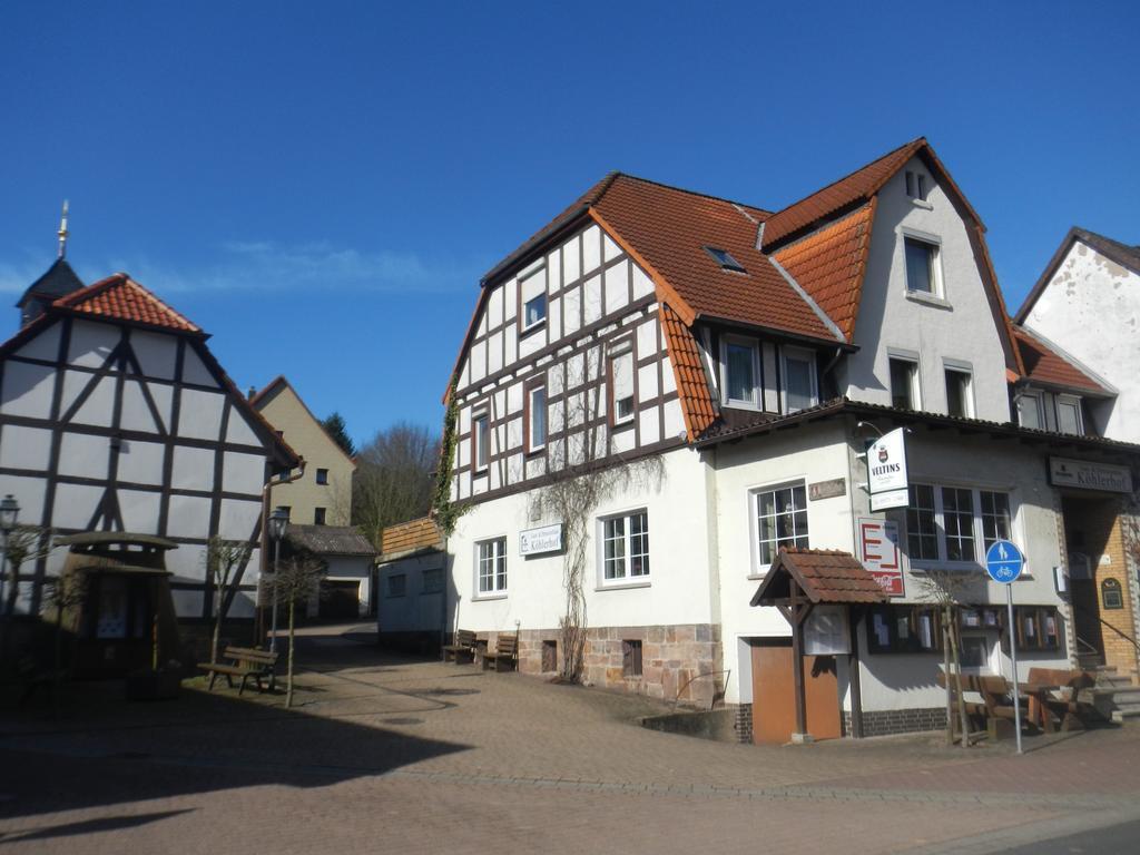 Gasthaus Koehlerhof Delliehausen Bagian luar foto